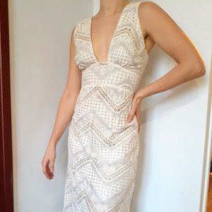 Maxi lace summer dress